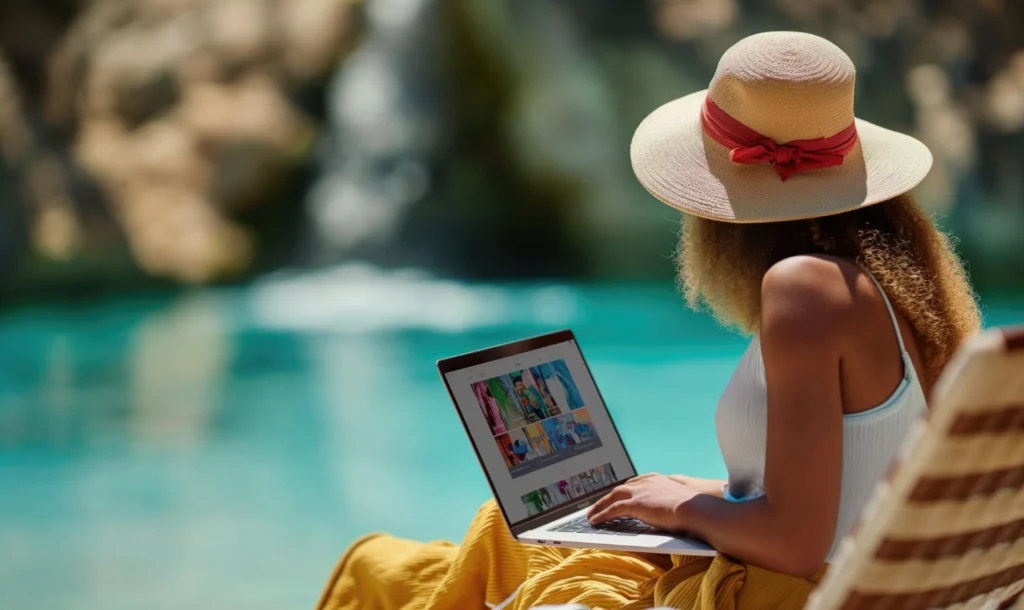 Agência de viagens de luxo vs plataforma online comparativo honesto