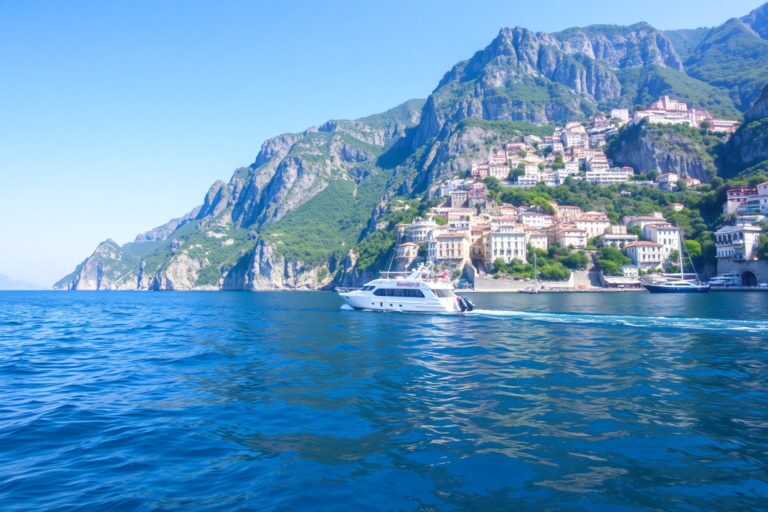 Um dia no Mediterrâneo: barco privativo, limões de Amalfi e jantar em Ravello